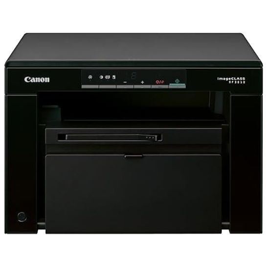 Canon MF3010 Digital Multifunction Laser Printer, Black, Standard